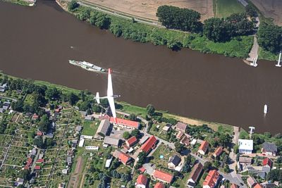 Über der Elbe